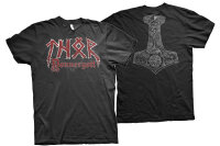 Thor Donngergott G&ouml;tterhammer  Herren Tshirt 5XL