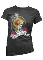 B&ouml;se M&auml;dels Viva la muerte - GirlieShirt Biker...