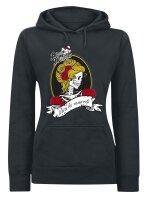 B&ouml;se M&auml;dels Viva la muerte - Lady Hooded Sweat...
